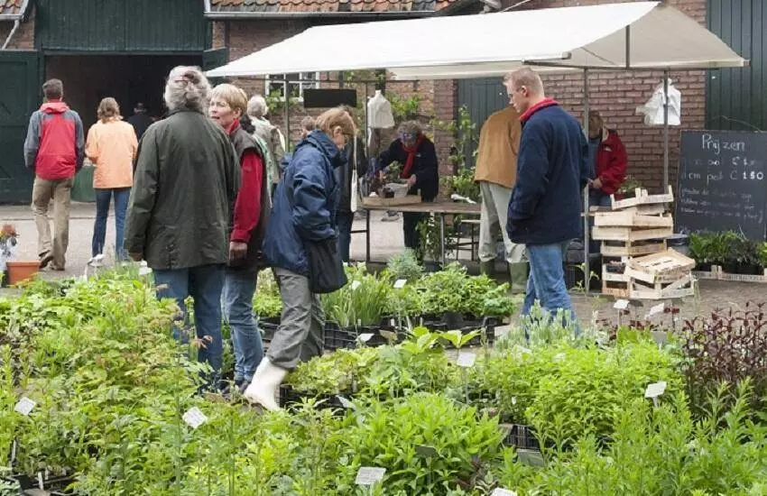 Meimarkt boschhoeve - De Tuin in vier seizoenen