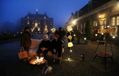 Middachten kerst foto Jikke Fotografie