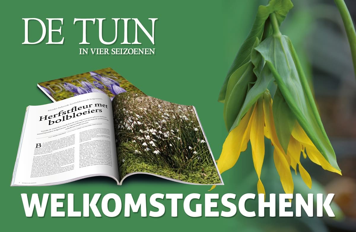 tuinmagazine welkomstgeschenk