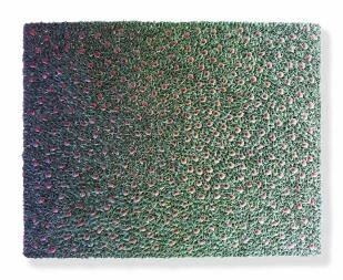 Zhuang Hong Yi - Flowerbed Colorchange (2018), 120x150cm - Courtesy SmithDavidson Gallery