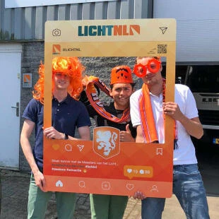 Instagram frame voorbeeld