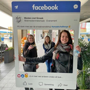 Facebook frame maken