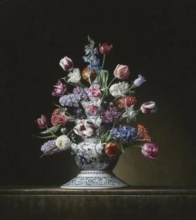 Bl.still.m.Tafelpiramide Tulpenvazen van Henriëtte en Roman Reisinger