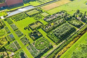 luchfoto van Tim Delmoitie Plantentuin Merksplas