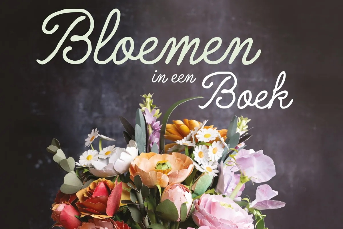 Bloemen in een Boek - Forte Groen - Welkomstgeschenk bij DE Tuin in vier seizoenen