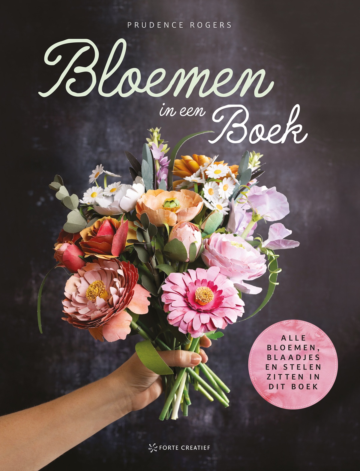 Bloemen in een Boek - Forte Groen - Welkomstgeschenk bij DE Tuin in vier seizoenen