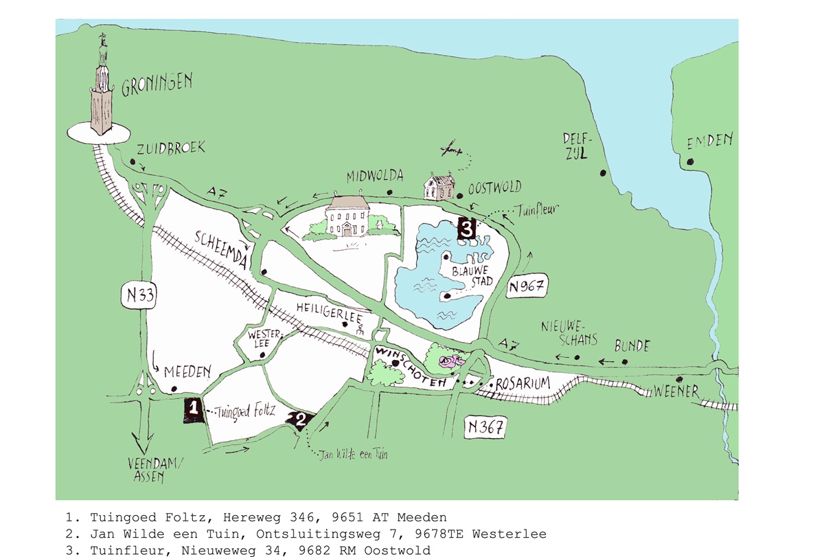 Kaartje Epimedium-route 