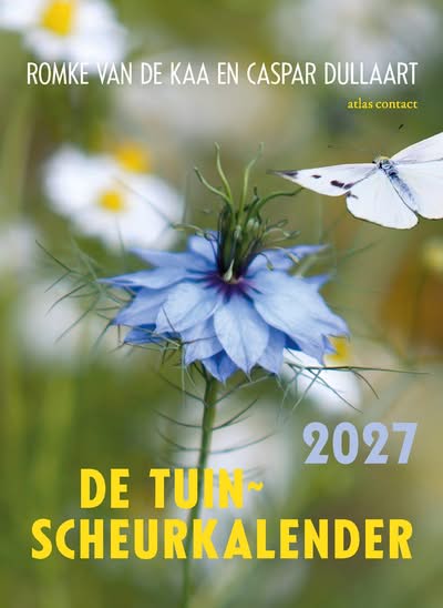 Tuinscheurkalender 2027 welkomstgeschenk